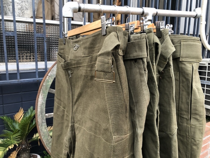 NOS 1940'S French MilitaryM-38 M.C Pants : Used&VintageClothing