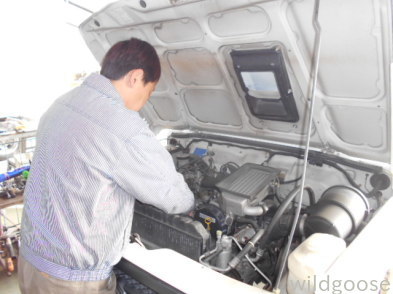 JA12Vジムニー 車検整備中(´O`)_c0213517_15055640.jpg