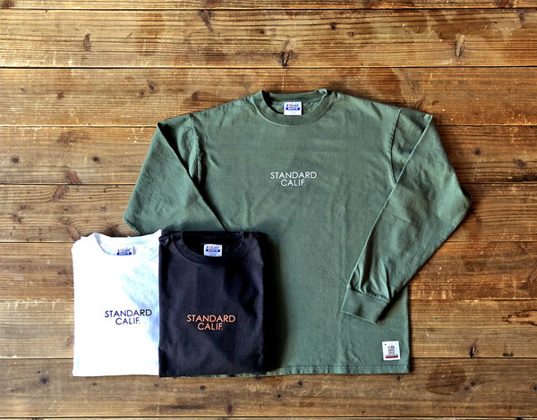 【DELIVERY】 STANDARD CALIFORNIA - Heavyweight Long Sleeve T with Logo_a0076701_12425966.jpg