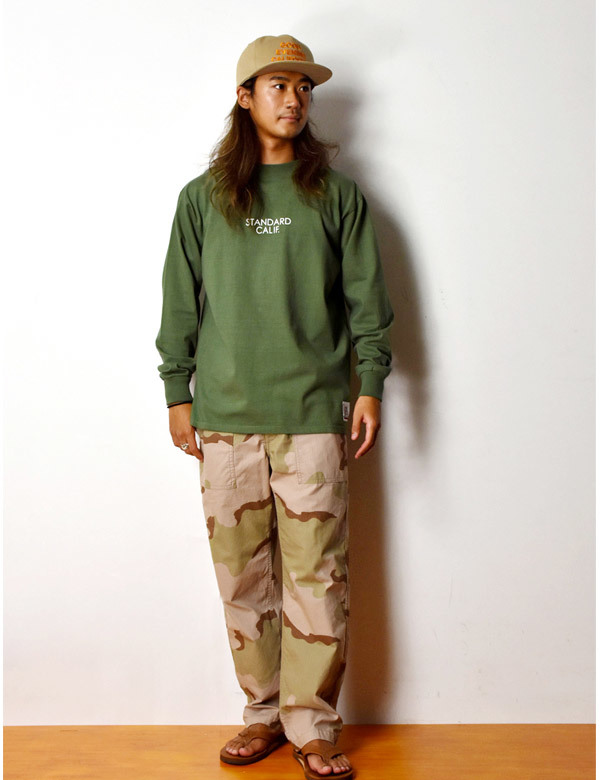 【DELIVERY】 STANDARD CALIFORNIA - Heavyweight Long Sleeve T with Logo_a0076701_12461261.jpg