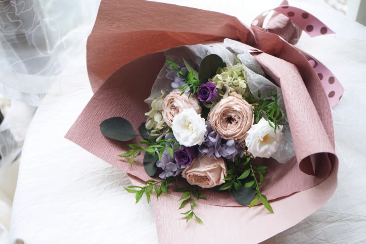 贈呈用花束!_a0136507_21313359.jpg