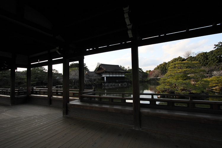 京都回顧 －平安神宮の夕景（前編）－ _b0169330_7122242.jpg