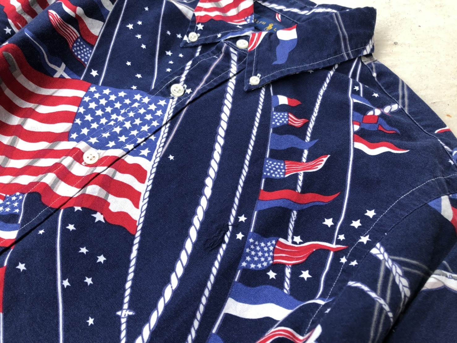 ■Polo Ralph Lauren /USA Flag LS Shirts_b0139233_11571037.jpg