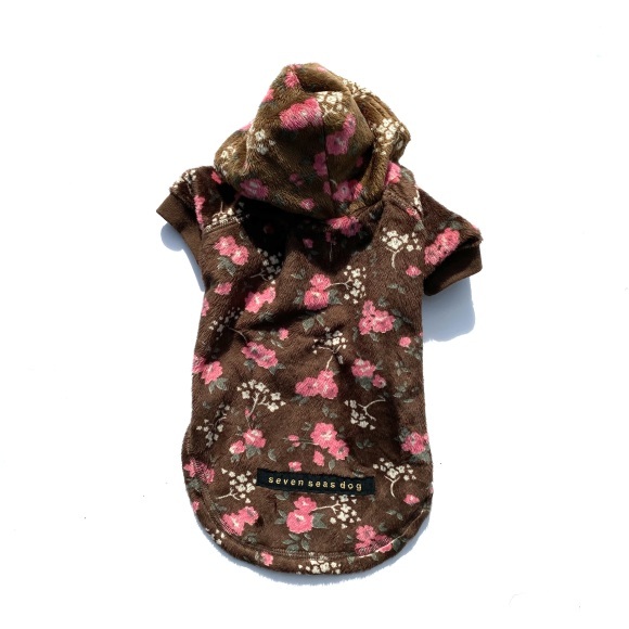 seven seas dog Hoodie flower mouton jacket セブンシーズドッグ フーディー フラワームートン ジャケット_d0217958_17392193.jpeg