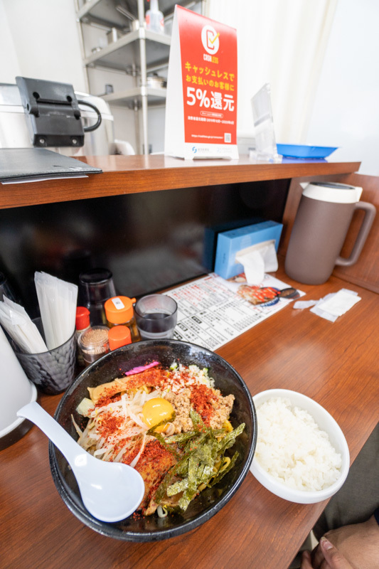 マルトクラーメン 若草店で、ムツこいがの肉と魔王_a0077663_13273823.jpg