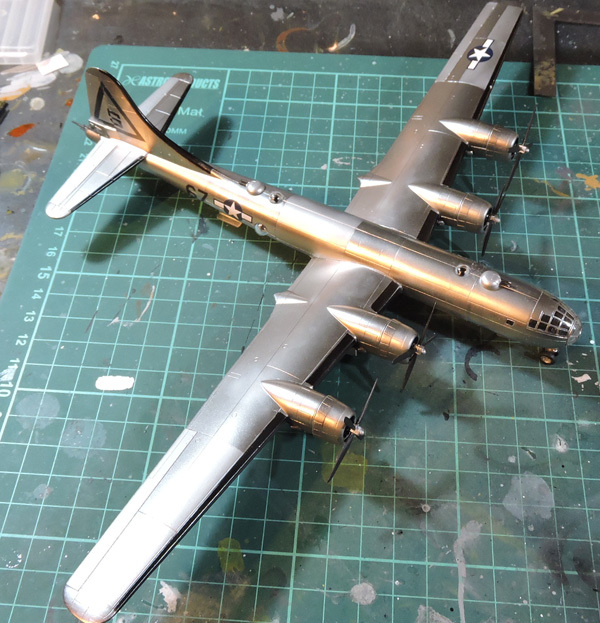 フジミ1/144 ボーイングB-29スーパーフォートレスが完成 フジミ1/144 ボーイングB-29スーパーフォートレスが完成