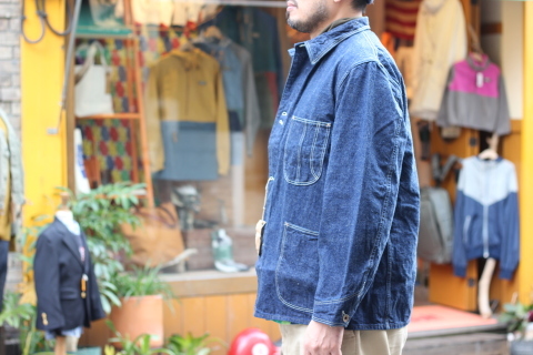 「orSlow」 \"40\'s COVERALL\" ご紹介_f0191324_07365042.jpg