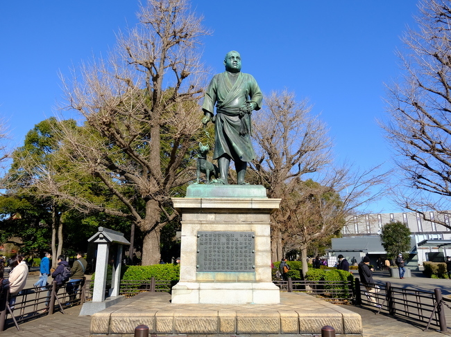 「上野散歩 寛永寺、西郷隆盛像、湯島天神、じゅらく 他」_a0000029_16130658.jpg