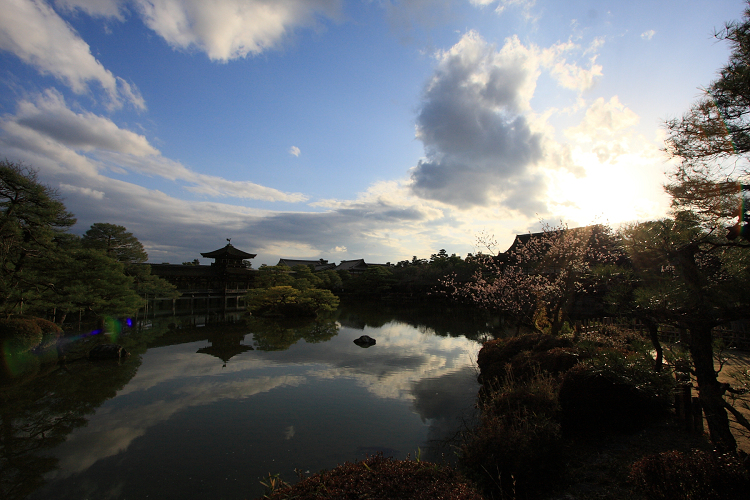 京都回顧 －平安神宮の夕景（後編）－ _b0169330_713112.jpg