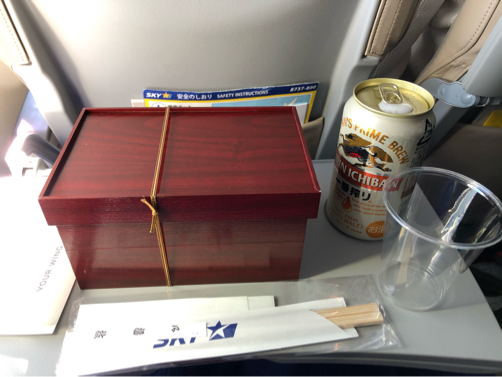 202001サイパン旅行記#02～スカイマークで成田～サイパン、行きの機内食。_f0207146_16303270.jpg