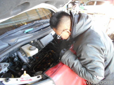 MHN10Wアルファード ヘッドカバーパッキン交換中( ̄ω ̄)_c0213517_16012699.jpg