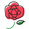バラのある風景とブルーヘブン♫_a0396654_14454331.png