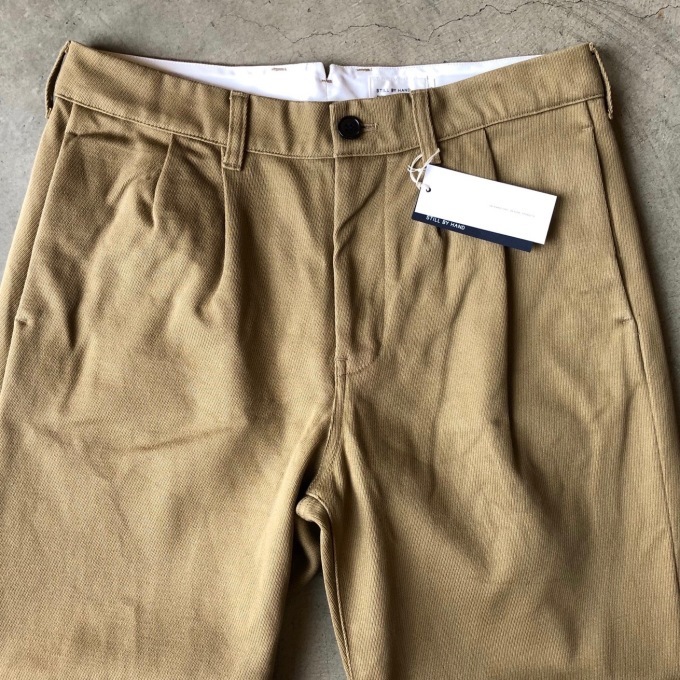 STILL BY HAND コットンパンツ_d0334060_15243764.jpeg