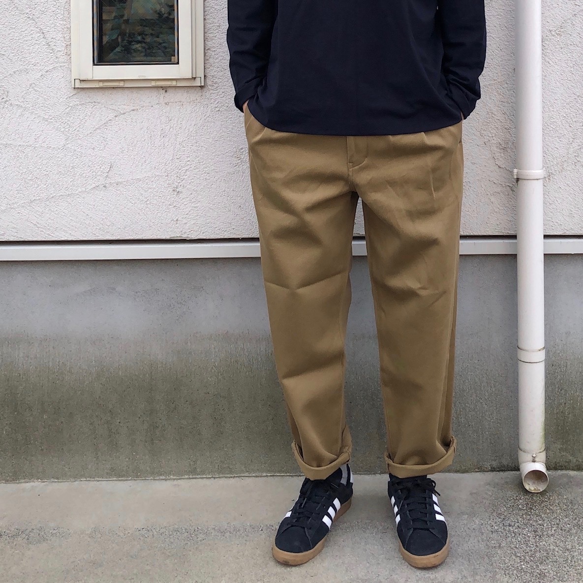 STILL BY HAND コットンパンツ_d0334060_15243837.jpeg