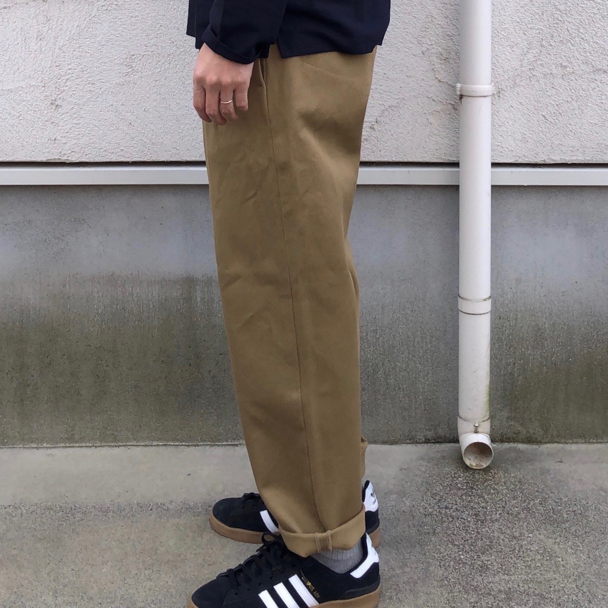 STILL BY HAND コットンパンツ_d0334060_15243883.jpeg