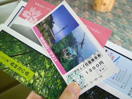 越後平野を見渡す事ができる、弥彦山からの絶景@2011夏の新潟旅行_c0152767_14444865.jpg