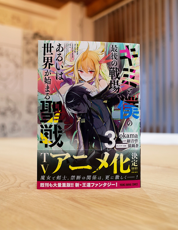Works Comic キミと僕の最後の戦場 あるいは世界が始まる聖戦 3巻 本 のデザイン ナルティス ーnarti S Blogー