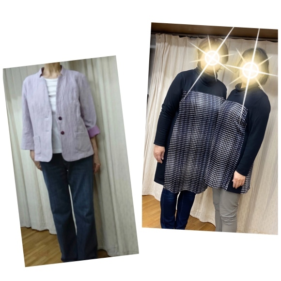 洋裁教室 春物ジャケットとお揃いのチュニック_d0318597_00530873.jpeg