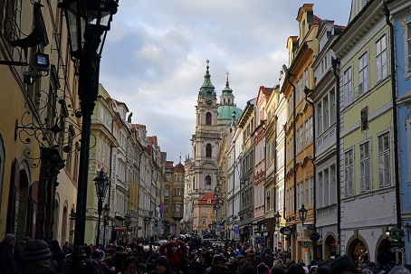 プラハ城 (Pražský hrad) への道_a0151913_18593968.jpg