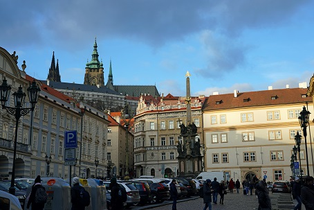 プラハ城 (Pražský hrad) への道_a0151913_1904711.jpg
