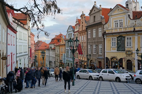 プラハ城 (Pražský hrad) への道_a0151913_193561.jpg