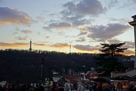 プラハ城 (Pražský hrad) への道_a0151913_1942678.jpg