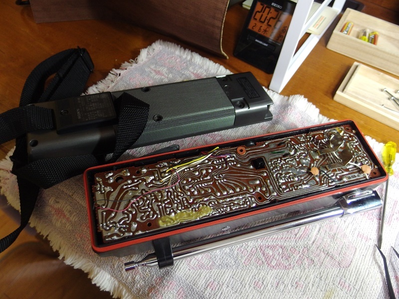 2台の SONY ICB-680 受信音微弱復活したが・・・ : やりすぎ 2台の SONY ICB-680 受信音微弱復活したが・・・ : やりすぎ