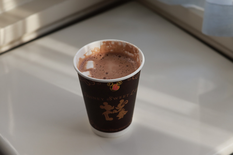 ぬるい ホットチョコレートがぬるい 東京ディズニーリポート ぬるい ホットチョコレートがぬるい 東京ディズニーリポート