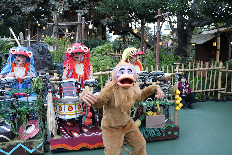 アトモスフィア祭 振り向けば猿 ジャングリズムの面白さ 東京ディズニーリポート アトモスフィア祭 振り向けば猿 ジャングリズムの面白さ 東京ディズニーリポート
