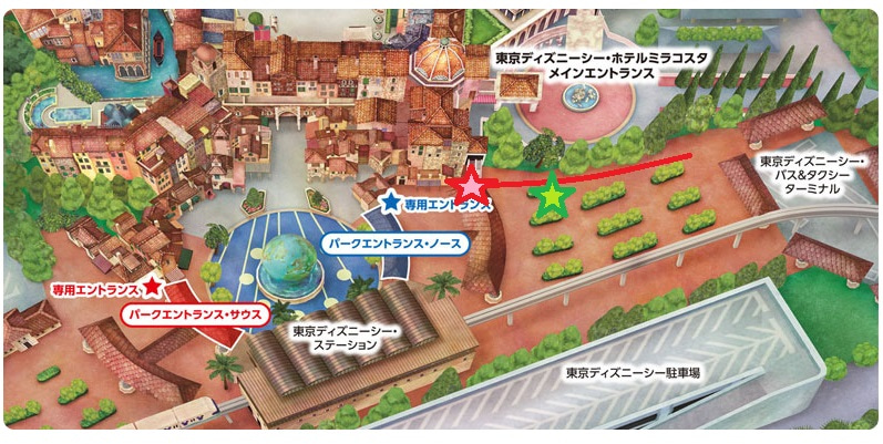 宿泊者限定 何時に並んでどの辺 ホテルミラコスタ宿泊者限定ゲートについて見学 東京ディズニーリポート 宿泊者限定 何時に並んでどの辺 ホテルミラコスタ宿泊者限定ゲートについて見学 東京ディズニーリポート