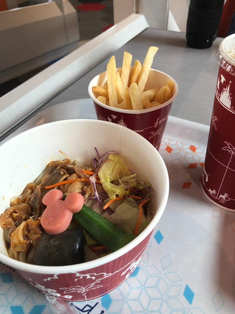 食レポ プラズマレイズダイナー 冷やし牛カルビうどん 東京ディズニーリポート 食レポ プラズマレイズダイナー 冷やし牛カルビうどん 東京ディズニーリポート