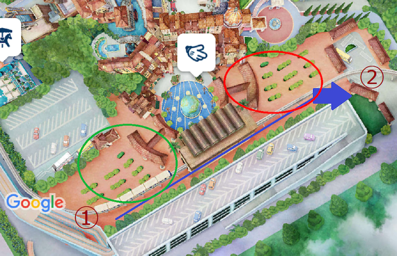 まとめ 22年2月16日更新 もう迷わない 東京ディズニーシー入園ゲート基本構造について 東京ディズニーリポート