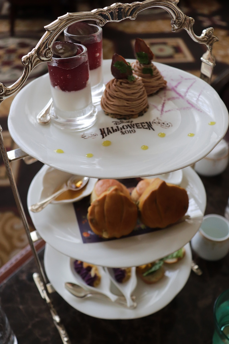 食レポ ドリーマーズラウンジ アフタヌーンティーセット ディズニーハロウィーン 東京ディズニーリポート