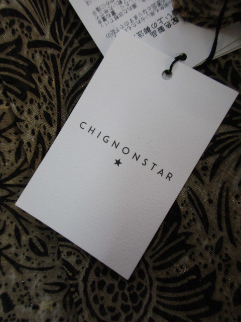 SALE! シニヨンスター/CHIGNONSTAR  シャーリングBL/柄_e0076692_18525064.jpg