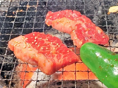 焼肉~! と お弁当_d0249193_14230694.jpg