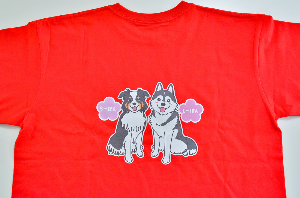 らーぽんちゃん・しーぽんちゃん Tシャツとパーカー_d0102523_19324616.jpg