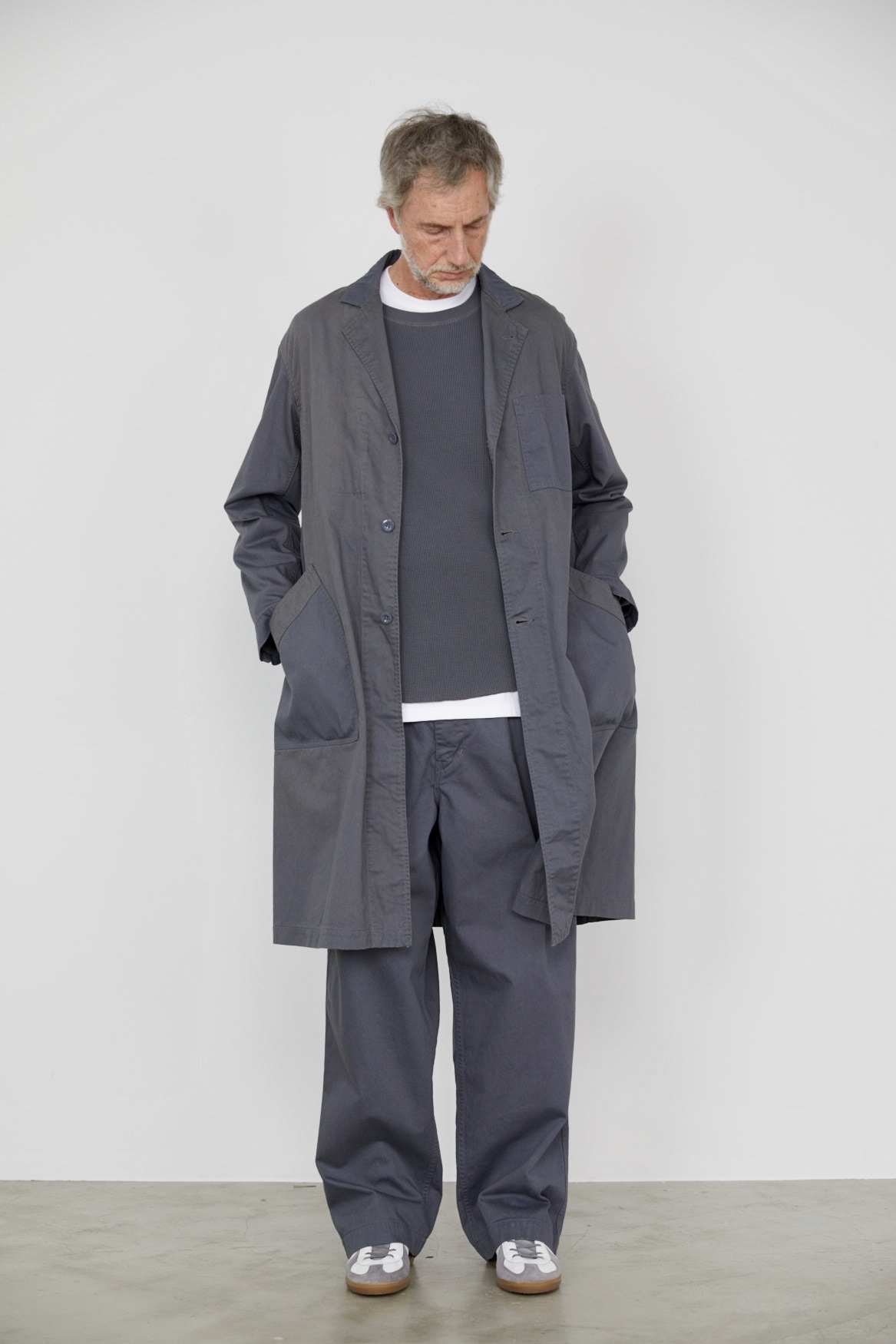 Graphpaper Military Cloth Shop Coat : TRUNK Graphpaper Military Cloth Shop Coat : TRUNK