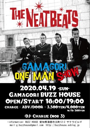 THE NEATBEATS@GAMAGORI ONE MAN SHOW\"_b0123708_19134516.jpg