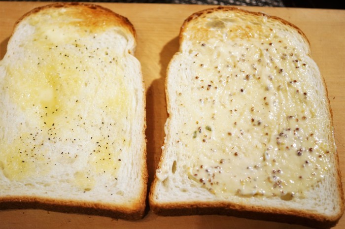 ■【お茶会に持ち寄り MIXトーストサンド】頂き物の山食で作りました♪_b0033423_22170553.jpg