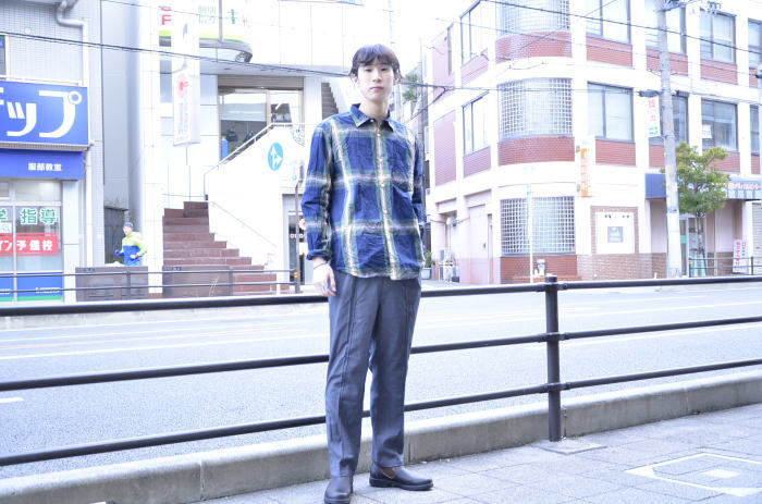 ゛Spinner Bait ” << OGURI SHIRTS(CHECK) >>Style~KODAI_c0167336_17082274.jpg
