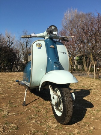 1960 IINOCENTI LAMBRETTA 150Li-2  入庫。_f0123137_20250397.jpg