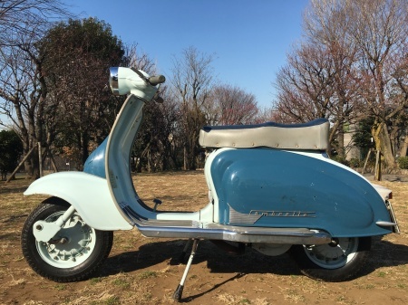 1960 IINOCENTI LAMBRETTA 150Li-2  入庫。_f0123137_20271495.jpg