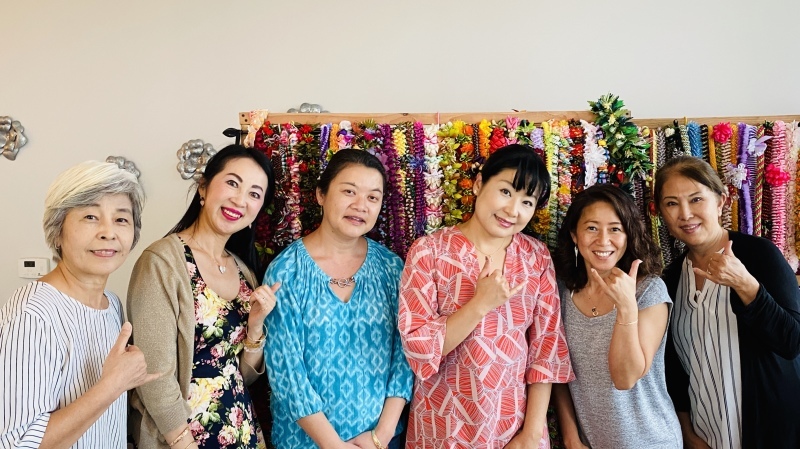 Happyリボンレイ レッスン_c0196240_17190420.jpeg