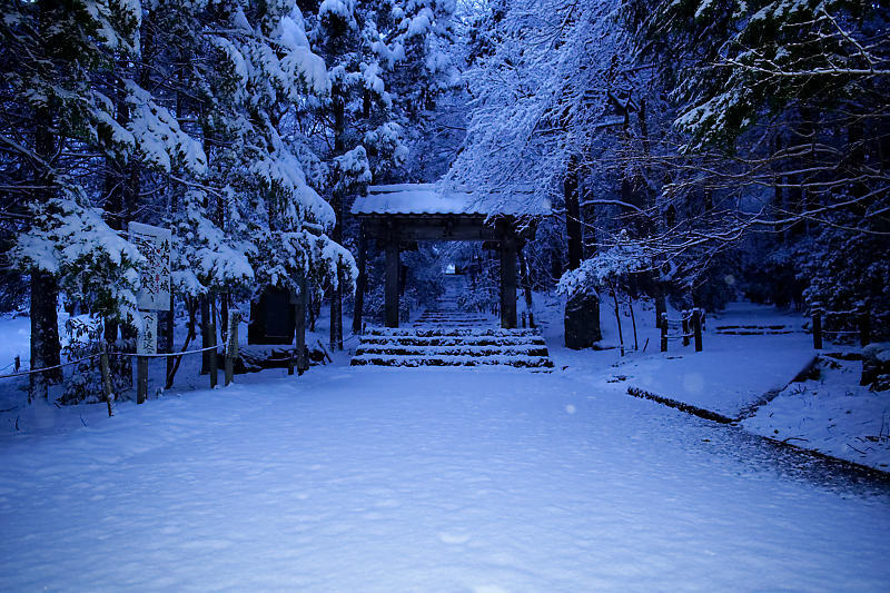 寒波到来!待望の雪景色@常照皇寺 其の一_f0032011_19073238.jpg