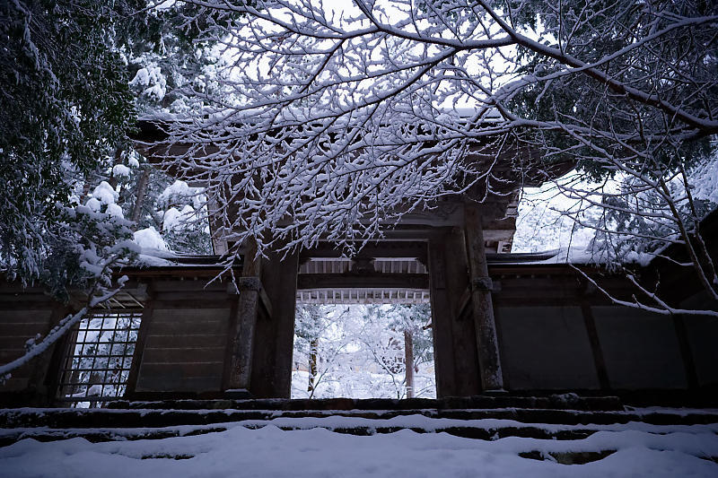 寒波到来!待望の雪景色@常照皇寺 其の一_f0032011_19073339.jpg