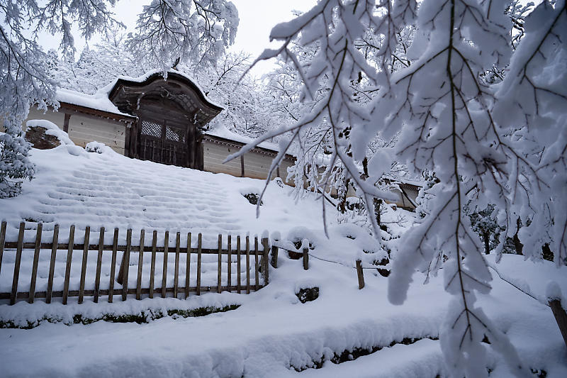 寒波到来!待望の雪景色@常照皇寺 其の一_f0032011_19091393.jpg