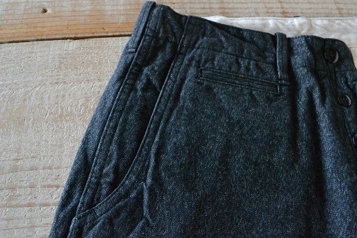 \"BLACK CHAMBRAY TROUSERS\"_d0160378_20280620.jpg