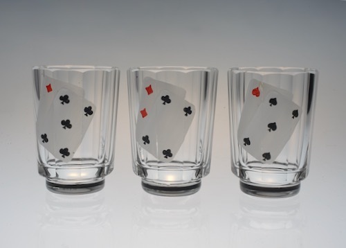 Enamel Playing CARDS SHOT GLASS_c0108595_23521738.jpeg