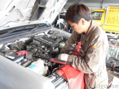 JB23ジムニー 車検整備中(^-^)_c0213517_12150958.jpg