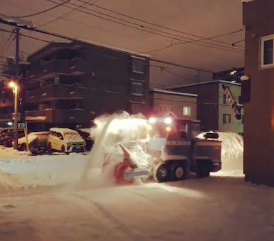 Youtube動画 真夜中の除雪車 札幌市東区 松島タツオのさっぽろ暮らし情報 札幌のwebプランナー 松島タツオの安くて効果のあるseo対策